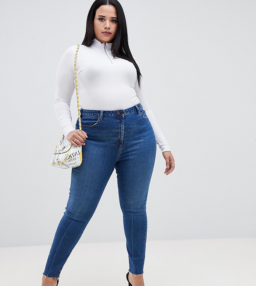 Как правильно носить высокие джинсы полным женщинам